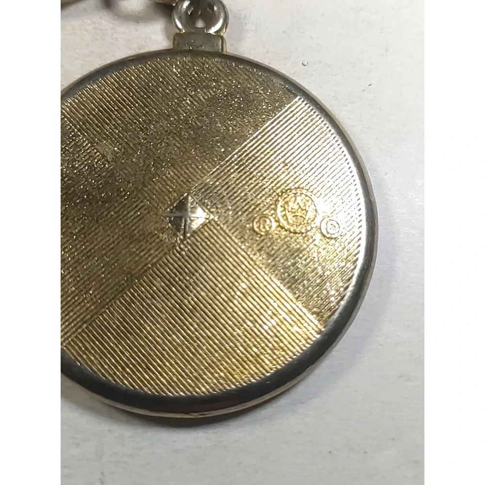 Bicentennial Keychain Liberty Bell Gold Tone 1776 -1976